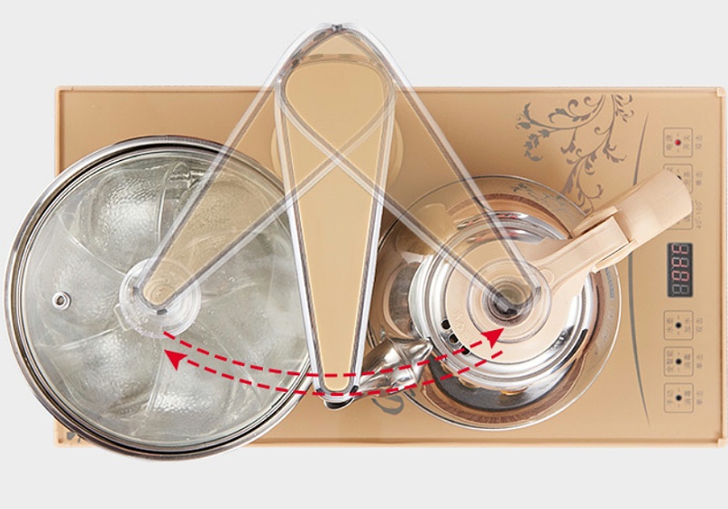 茶爐步進電機工作圖