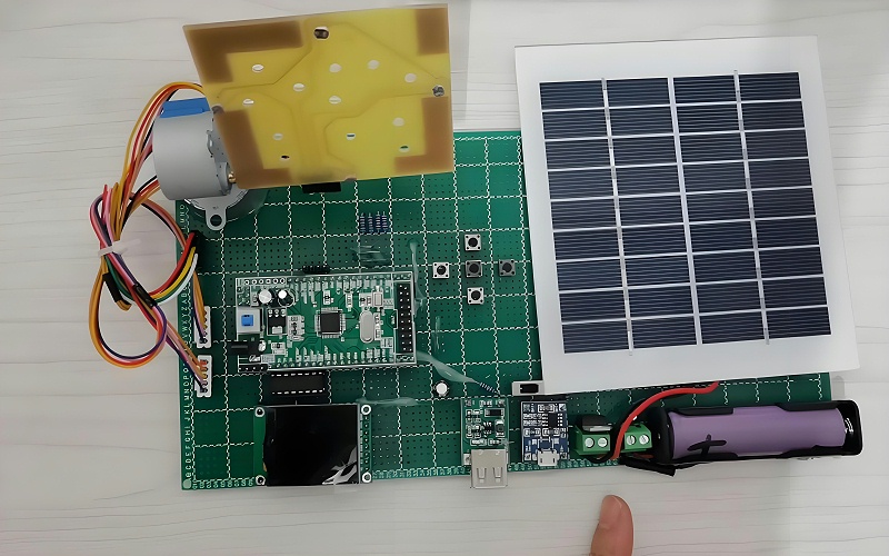 太陽能步進電機